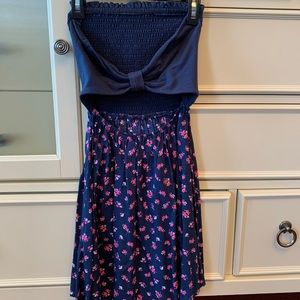 SizeXL Abercrombie dress dress with pink flowers